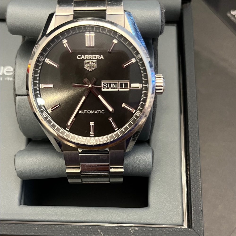 Authentic TAG Heuer Carrera Day-Date Automatic watch, reference WBN2013.FC6503. - Picture 10 of 10